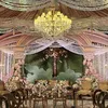 Foto Dekorasi Akad Nikah Vidi Aldiano dan Sheila Dara Aisha