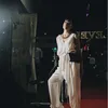Eva Celia tampak Stylish dan Edgy