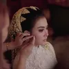 Baju Akad Nikah Syahrini