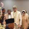 Foto pernikahan putri Gubernur Soekarwo - Kartika Prawita