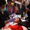 Dewi Perssik sulam bibir