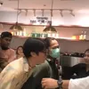 Foto Dikta Terlihat Berjalan Kesakitan Sampai Jatuh Terduduk