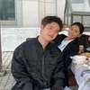 Foto D.O. EXO dan Lee Se Hee di Balik Layar