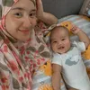 erica putri, kakak citra kirana dan baby athar