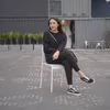 Fashion simpel Putri Tanjung