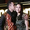 Seleb di red carpet panasonic gobel awards 