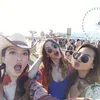 Gaya Raline Shah di Coachella