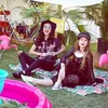 Gaya Raline Shah di Coachella