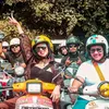Foto Gaya Wika Salim Saat Naik Vespa