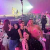 Nagita Slavina dan Syahnaz Sadiqah Nonton Konser BLACKPINK
