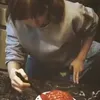 Taeyeon Halloween cake