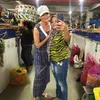 Tamara Bleszynski ke Pasar Tradisional