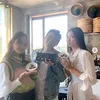 Foto Kebersamaan Yuki Kato dengan Dita Secret Number dan Jang Hansol
