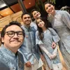Foto Kekompakan Marshanda dan Tiga Adiknya di Pernikahan Sang Mama