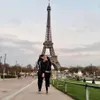 Al Ghazali &amp; Alyssa Daguise di Paris