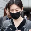 Foto Kim Sae Ron Hadiri Persidangan Kasus Tabrak Lari