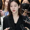 Foto Kim Sae Ron Hadiri Sidang Akhir