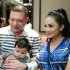 Foto Krisdayanti Makan Bareng Anak dan Cucu