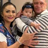 Foto Krisdayanti Makan Bareng Anak dan Cucu