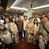 Foto Lebaran Keluarga Yusril Ihza Mahendra