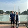 Foto Lebaran Keluarga Yusril Ihza Mahendra