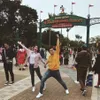 Handika Pratama &amp; Rosiana Dewi di Disney Land Hong Kong