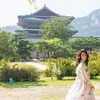 Luna Maya di Seoul Korea