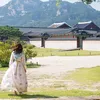 Luna Maya di Seoul Korea