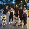 Liburan Astrid ke Singapura