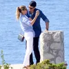 Tom Brady dan Gisele Bundchen di Italia