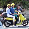 Tom Brady dan Gisele Bundchen di Italia