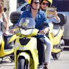 Tom Brady dan Gisele Bundchen di Italia