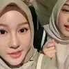 Foto Lucinta Luna \'Pulang Ngaji\' Sama Jisoo