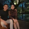 Foto Mantan Pebulutangkis Ricky Subagja dan Mama Mertua