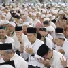FOTO: Masa Tenang Pilkada, Annisa Pohan - Suami Beribadah Umrah