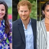 Meghan Markle, Pippa Middleton, Pangeran Harry