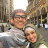 Foto Mesra Andien dan suami