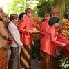 Jokowi - Kahiyang Ayu &amp; Bobby Nasution