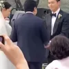 Foto Momen Temu Pengantin Hyun Bin dan Son Ye Jin