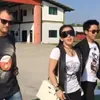 Syahrini di Bali Bareng Dash Berlin