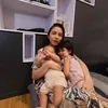 nastusha nonton sinetron buku harian nayla
