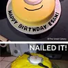 cake fail, momen fail, kue gagal, foto lucu