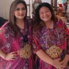 Foto Nia Daniaty dan Shakilaa Cucu Tersayangnya