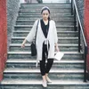 OOTD ibu hamil Ayudia Bing Slamet
