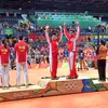 momen indonesia raya berkumandang di Rio 2016