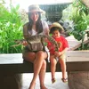Carissa Putri ke Bali Bareng Baby Q