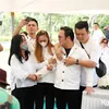 Foto Pemakaman Ayah Mario