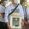 Foto Pemakaman Carlo Saba yang Berlangsung Penuh Har