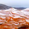 salju di sahara, salju turun di gurun, salju turun di gurun sahara