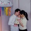 Foto Perayaan Satu Bulan Baby Avery 